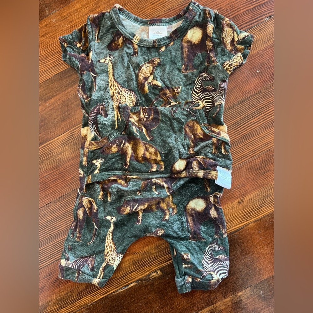 READY SET ROMP 0-6 Month Shortie